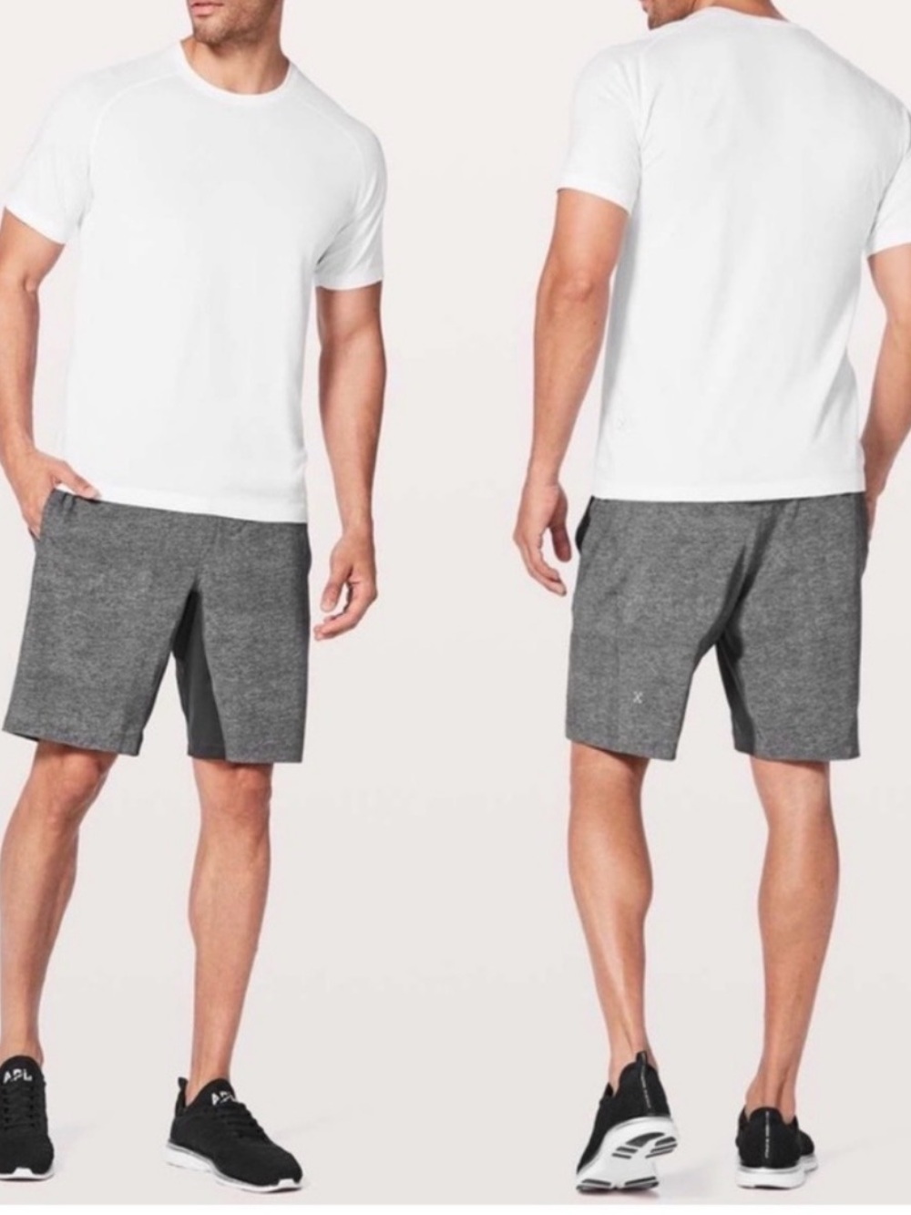 💥 lululemon T.H.E. Performance Men's Grey Shorts these feel amazingly soft.
